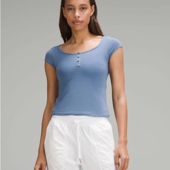 lululemon athletica Tops - LULULEMON Cap Sleeve Henley